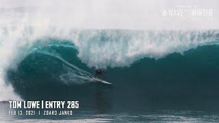 Tom Lowe at Pipeline, February 13, 2021