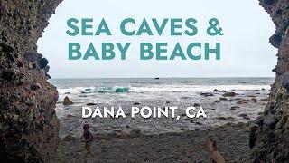 Dana Point Baby Beach & Sea Caves with Kids - Orange County California