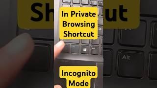 Browse without History with Incognito  mode shortcut #shortcutkeys #windows #technology