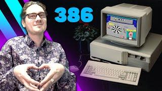 Во что играли на 386 с EGA в 90-х? Нифёдов воссоздал свой первый комп из 90-х. [ Rutube]