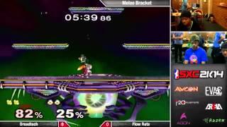 SXC2K14 - SSBM - Dreadtech (Fox) vs Flow Rats (Sheik)