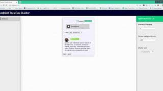 Trustpilot TrustBox Builder