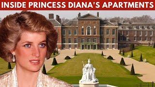 Princess Diana Apartments at Kensington Palace | INSIDE Princess Diana Home Tour | Interior Design