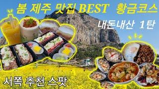 제주 봄 여행 코스 | 내돈내산 제주 맛집 | 제주 서쪽 추천 스팟 | 제주 유채꽃 명소 | 제주 휴일로 | 제주 말고기 연구소 | 산방산 맛집 | 제주 노티드