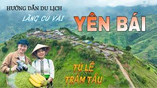 DU LỊCH TRẠM TẤU - YÊN BÁI, LÀNG CU VAI, SUỐI KHOÁNG NÓNG TRẠM TẤU, CỐM TÚ LỆ.Yen Bai Vietnam travel