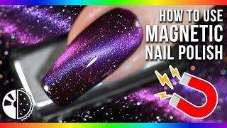 How-To  Magnetic Nail Polish at Home! No Gel!