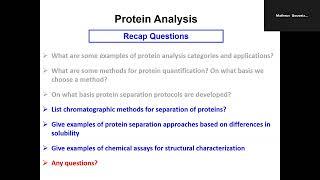 Food Proteins Lect 6 Feb 26 2025