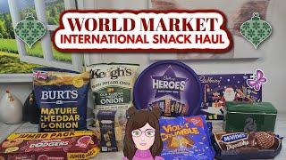 WORLD MARKET International Snack Haul for Christmas!  November 2024