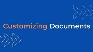 DocPro - How to Create Documents