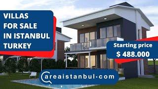 Affordable price villas for sale in Istanbul, New Villas for sale in Turkey