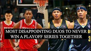 10 Most Disappointing NBA Star Duos That NEVER Won A Single Playoff Series Together