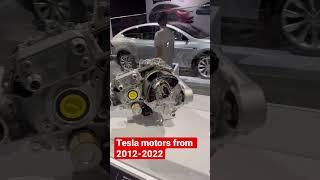 Tesla motor assemblies from 2012-2022 #shorts