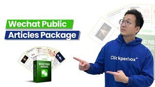 Wechat Public Articles Package I Clickperbox