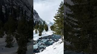 Mahodand Lake Swat #kalam #mahodand #nature #mountains #snow #winter #shorts