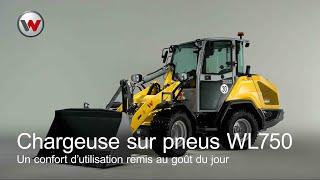 Simplicité d'utilisation et nouveau design : la chargeuse sur pneus WL750 de Wacker Neuson