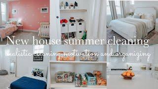 NEW  SUMMERTIME CLEANING, DECLUTTER & ORGANIZE || CLEAN WITH ME || 2024 CLEANING MOTIVATION