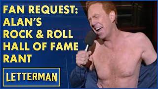 Fan Request: Alan Kalter's Rock & Roll Hall Of Fame Rant | David Letterman