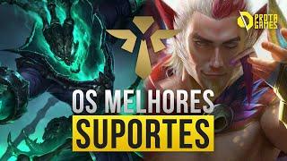 OS 7 MELHORES SUPORTES PARA SUBIR DE ELO - SUPORTES MAIS FORTES DO LEAGUE OF LEGENDS