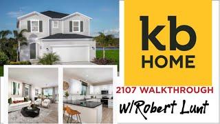 KB HOME 2107 Model Walkthrough in Sawgrass Lakes No CDD new construction community in Florida