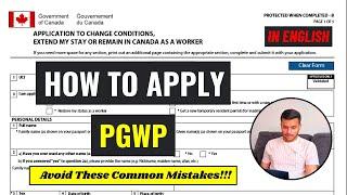 How To Apply Post Graduate Work Permit (PGWP) In Canada Online?