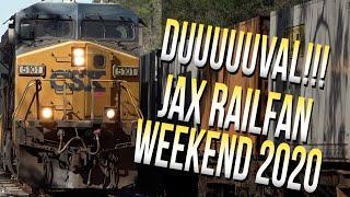 Duuuuuuvall!!! - Train after Train on the Jax Railfan Weekend 2020