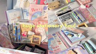 huge back to school stationery haul ft. Stationery pal