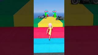 patlu regdolls green Granny and blue minions #gta5