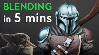 Blending explained in 5 minutes | ft. The Mandalorian bust