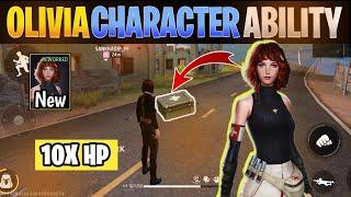 Olivia character ability | Free Fire Olivia character ability - Olivia Ability