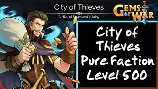 Gems of War - City of Thieves Pure Faction (Hoard 200)