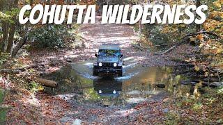 TAKING THE JEEP GLADIATOR THROUGH THE COHUTTA WILDERNESS!