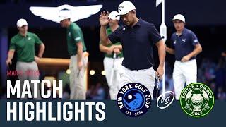 Match 14 Highlights | New York Golf Club vs. Boston Common Golf