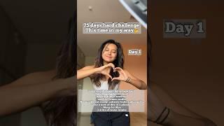 DAY 1 #75hardchallenge #trendingonshorts #varsha_kaveri