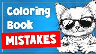 Why Your Amazon KDP Coloring Books ARE NOT GETTING SALES | Avoid These Common Mistakes