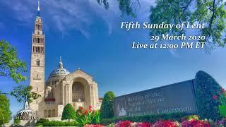 Fifth Sunday of Lent - March 29, 2020