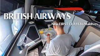 Flying British Airways New First Class to the Maldives | The Most Breathtaking Landing