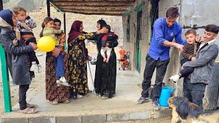 Rainy Day Visits and Family Gatherings in Salahadin's Village