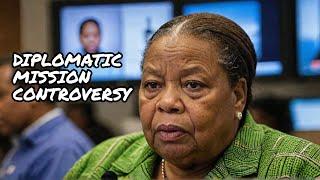 Why did Newzroom Afrika RETRACT the Naledi Pandor diplomatic mission story?