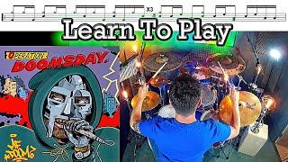 MF DOOM - Doomsday - Drum Tutorial Lesson