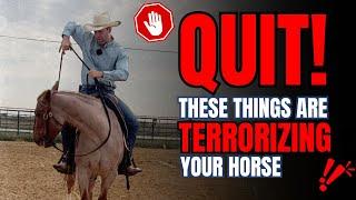 5 MORE Horrible Natural Horsemanship Exercises You Should Never Do Again!