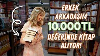 Erkek Arkadaşımın 10.000TL değerinde hediyesi! (Kitap Alışverişi)