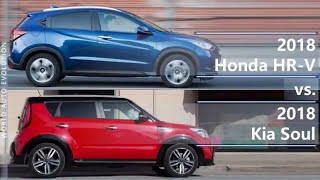 2018 Honda HR-V vs 2018 Kia Soul (technical comparison)