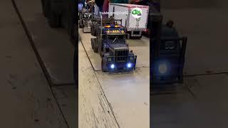 You can build this RC truck using the Tamiya Grand Hauler or King Hauler truck kit