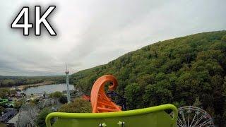 Phobia Phear Coaster front seat on-ride 4K POV Lake Compounce