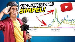 Cara TERBAIK -  Mendapatkan 4000 Jam Tayang