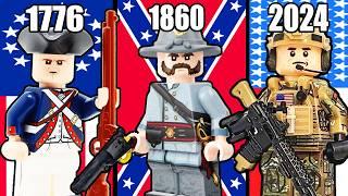 I built Every US ARMY Era in LEGO...