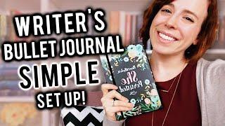 SIMPLE Writers Bullet Journal | 2019 Set Up