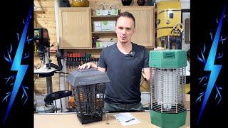 Flowtron MC9000 Bug Zapper unboxing and review vs Flowtron BK-80D comparison.