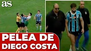 DIEGO COSTA pierde los papeles y se pelea con un JUVENIL y es EXPULSADO