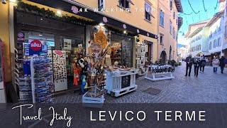 Levico Terme - Italy 4K Walking Tour - Captions & Immersive Sound [4K ]  | Ep 16